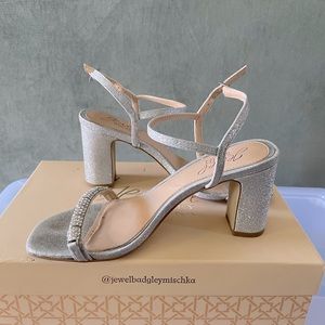 Badgley Mishka Charlee Block Heel Sandal